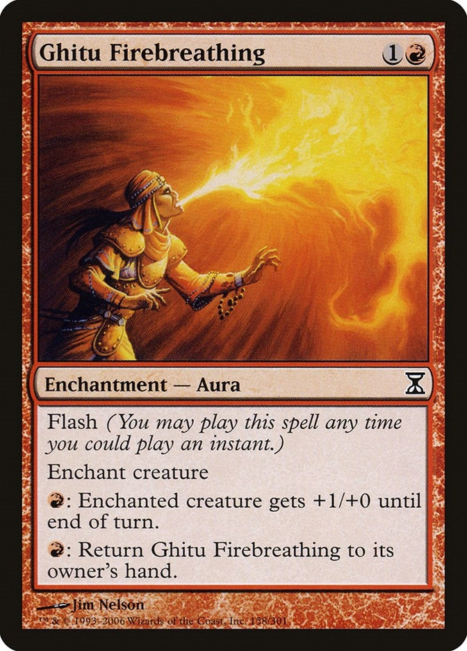 Image for Ghitu Firebreathing (Time Spiral) (158) - Magic: The Gathering