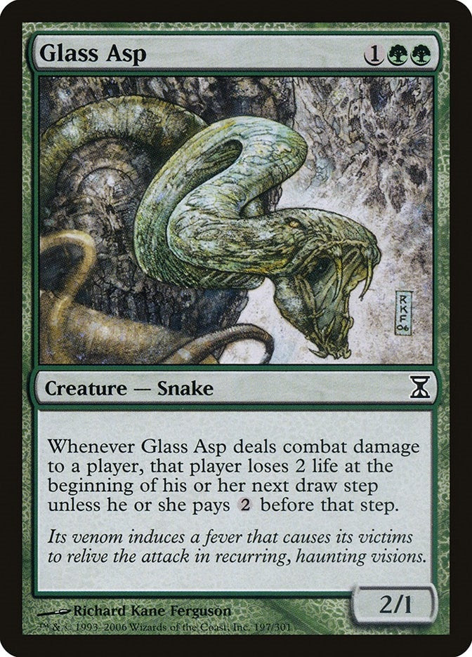 Image for Glass Asp (Time Spiral) (197) - Magic: The Gathering