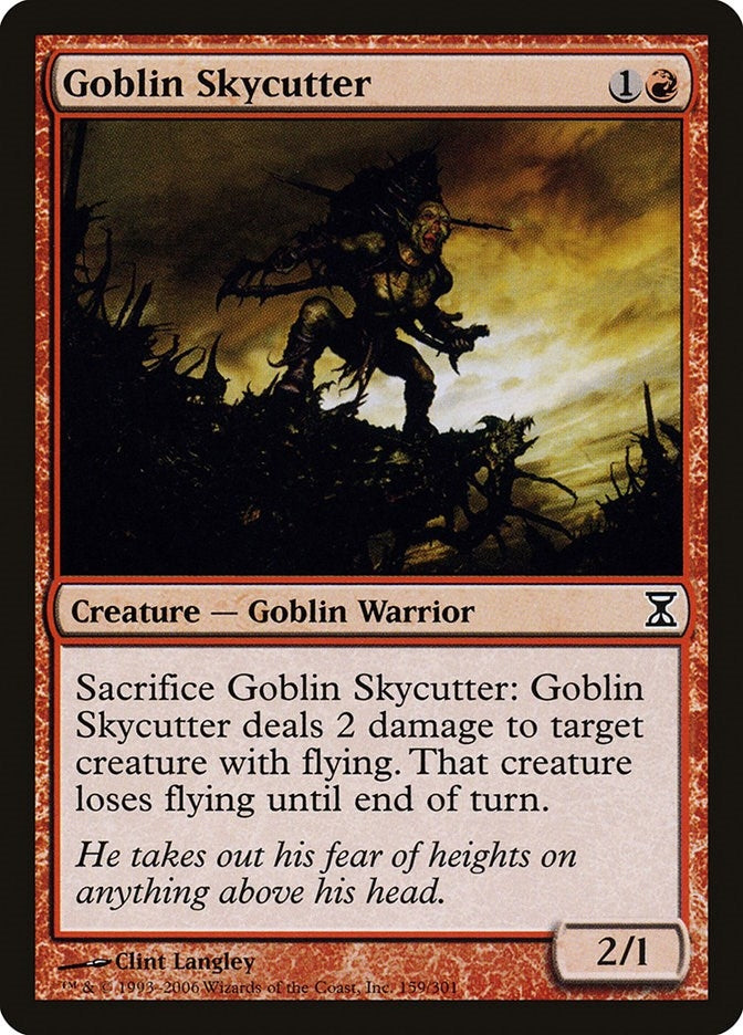 Image for Goblin Skycutter (Time Spiral) (159) - Magic: The Gathering