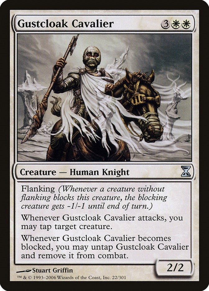 Image for Gustcloak Cavalier (Time Spiral) (22) - Magic: The Gathering
