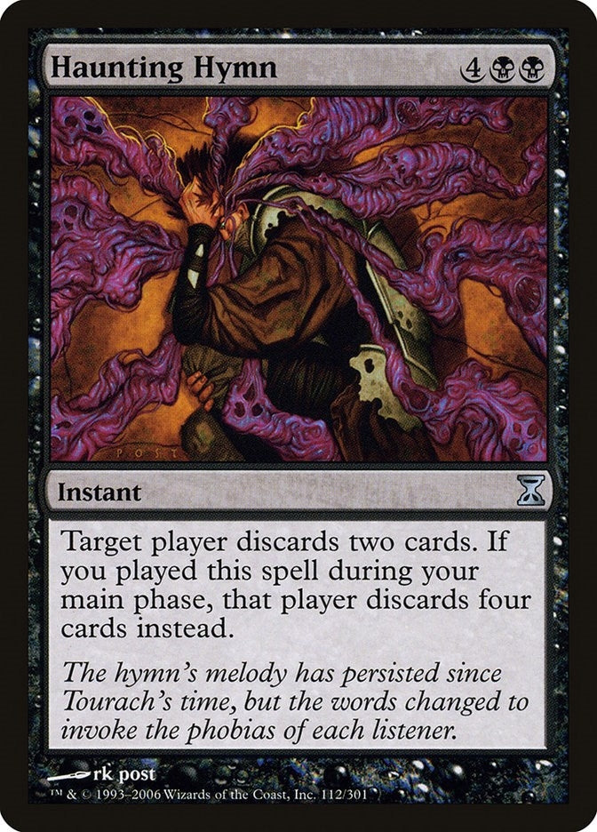 Image for Haunting Hymn (Time Spiral) (112) - Magic: The Gathering