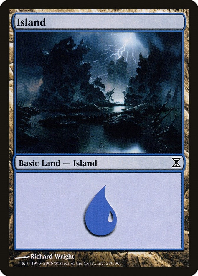 Image for Island (289) (Time Spiral) (289) - Magic: The Gathering