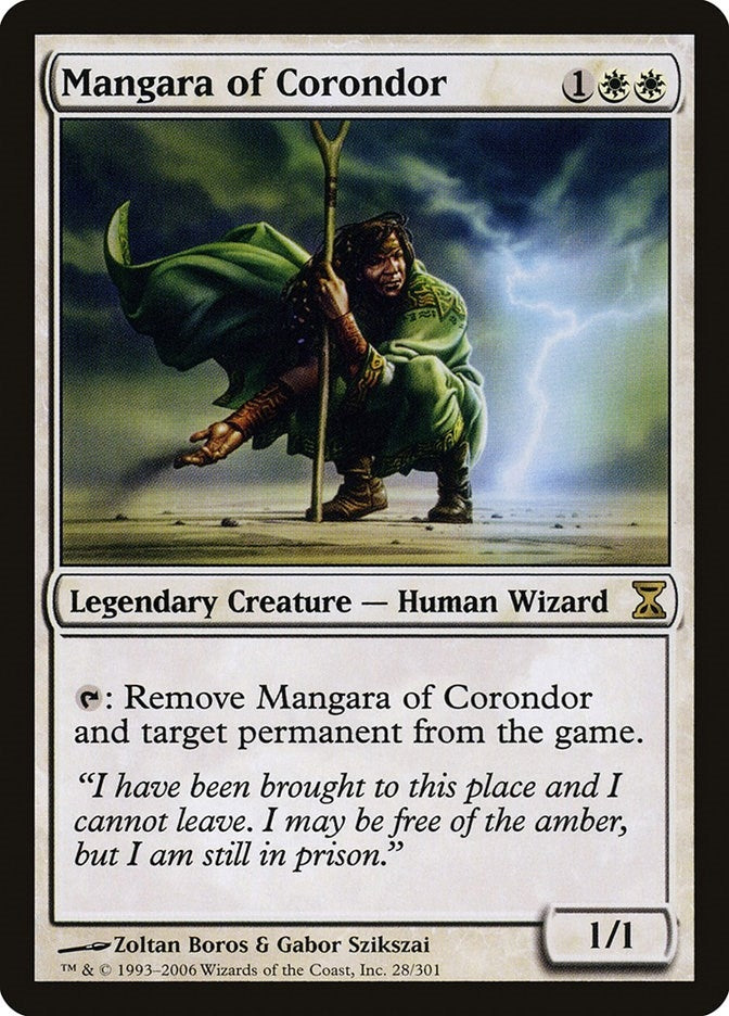 Image for Mangara of Corondor (Time Spiral) (28) - Magic: The Gathering