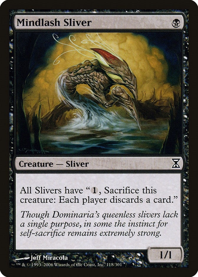 Image for Mindlash Sliver (Time Spiral) (118) - Magic: The Gathering