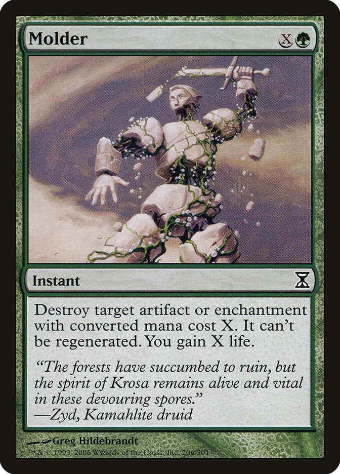 Image for Molder (Time Spiral) (206) - Magic: The Gathering