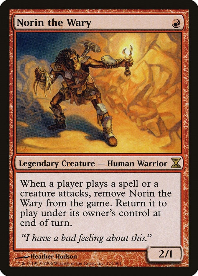 Image for Norin the Wary (Time Spiral) (171) - Magic: The Gathering