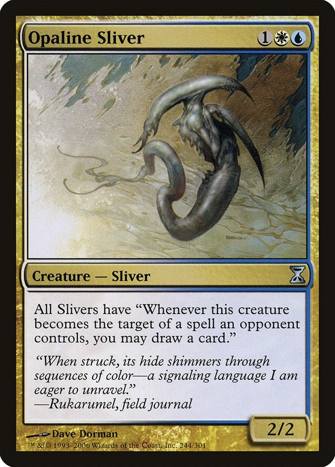 Image for Opaline Sliver (Time Spiral) (244) - Magic: The Gathering
