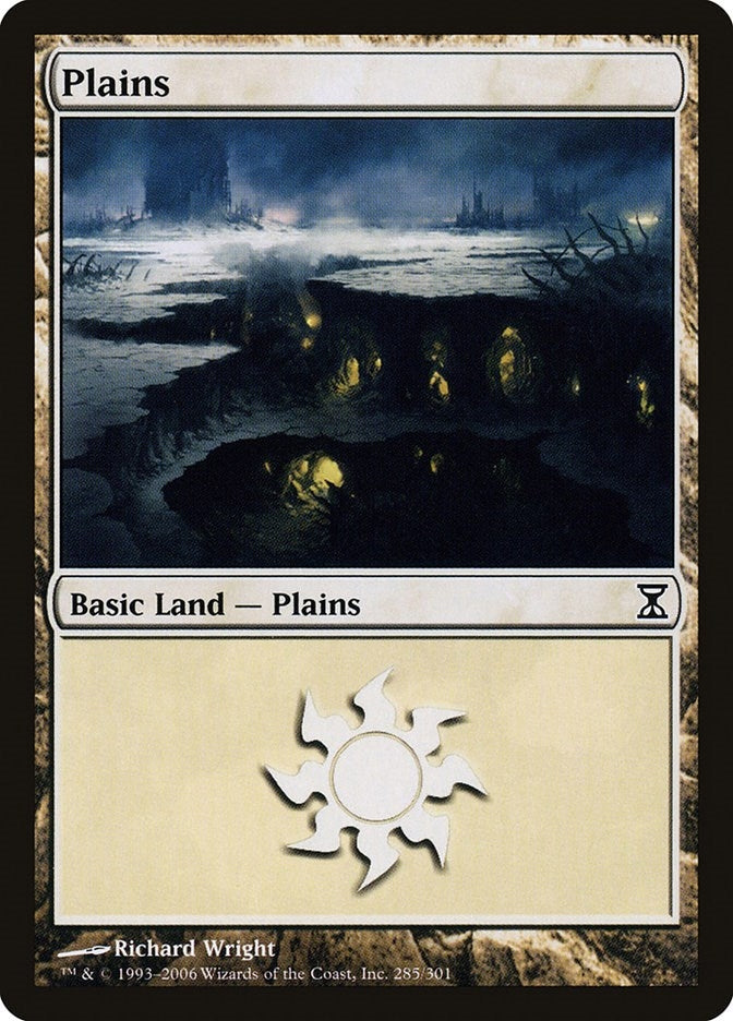 Image for Plains (285) (Time Spiral) (285) - Magic: The Gathering