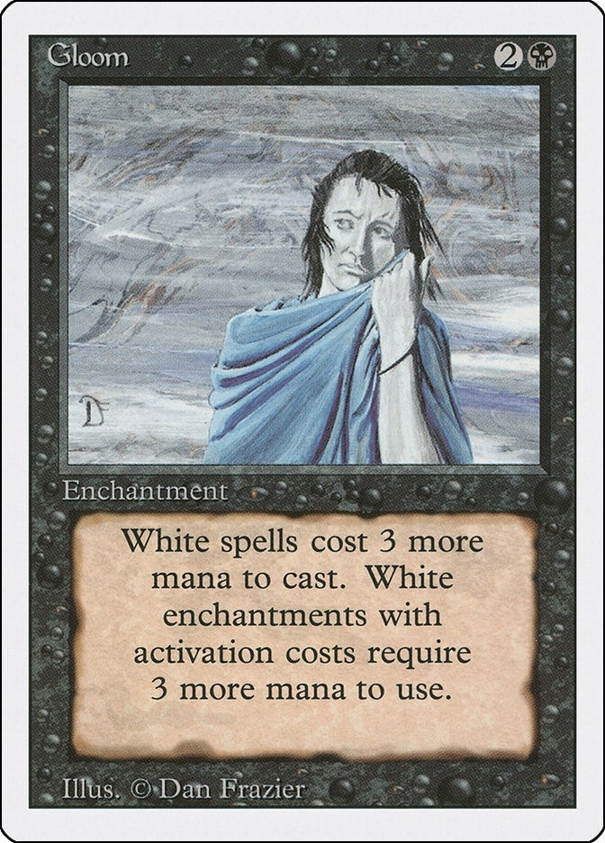 Image for Gloom (Revised Edition) - Magic: The Gathering