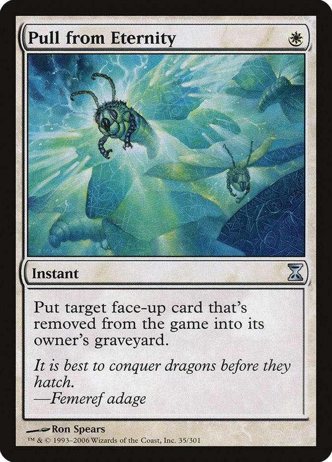 Image for Pull from Eternity (Time Spiral) (35) - Magic: The Gathering