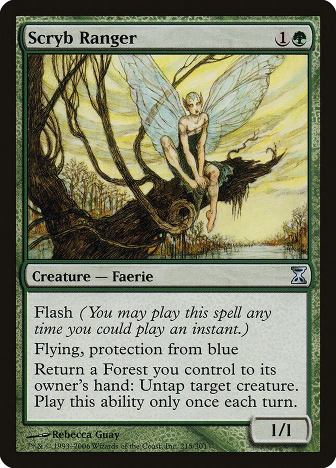 Image for Scryb Ranger (Time Spiral) (215) - Magic: The Gathering