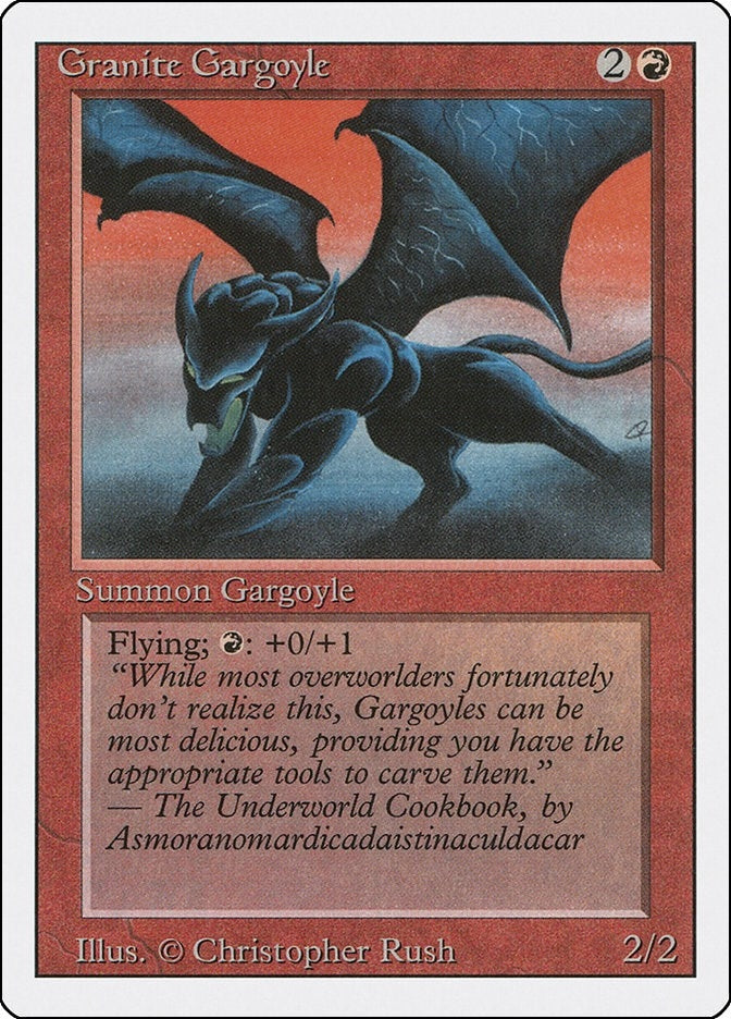 Image for Granite Gargoyle (Revised Edition) - Magic: The Gathering