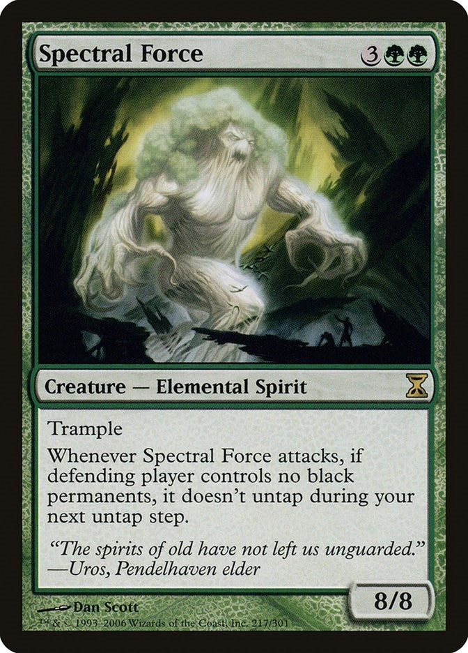 Image for Spectral Force (Time Spiral) (217) - Magic: The Gathering