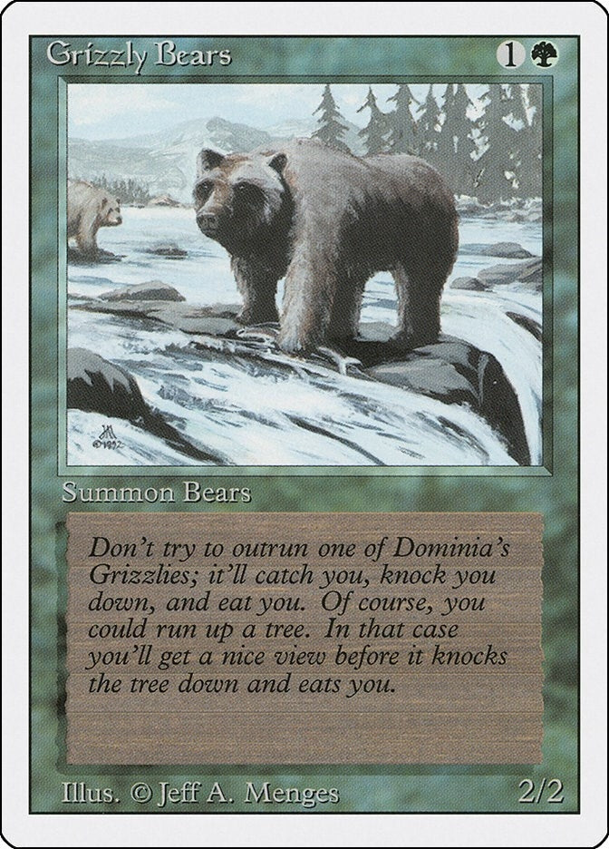Image for Grizzly Bears (Revised Edition) - Magic: The Gathering