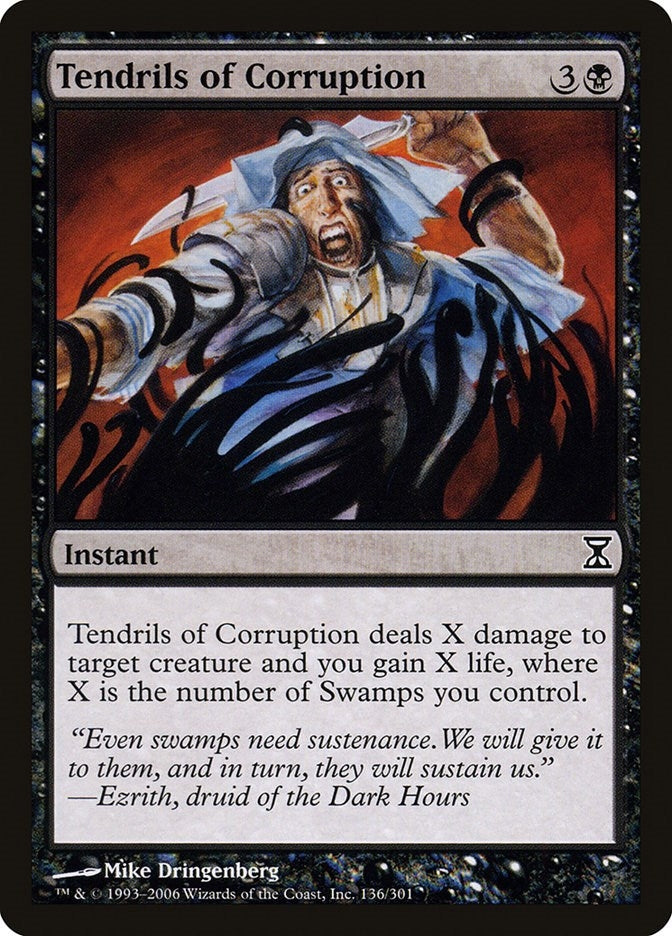 Image for Tendrils of Corruption (Time Spiral) (136) - Magic: The Gathering