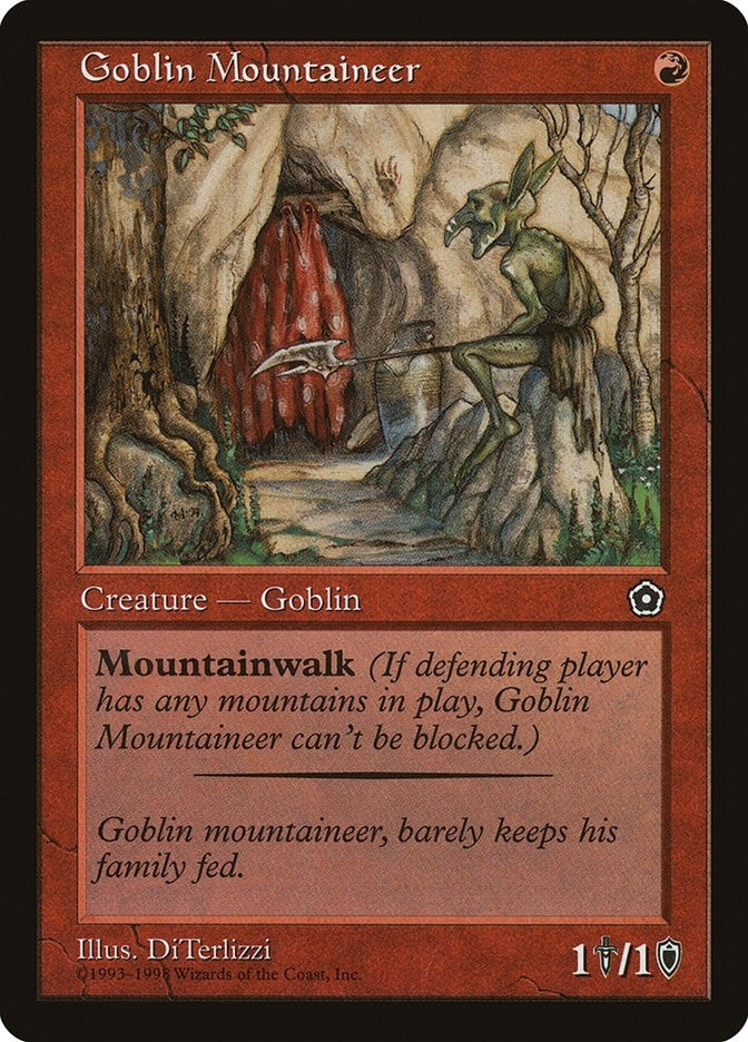 Image for Goblin Mountaineer (Portal Second Age) - Magic: The Gathering