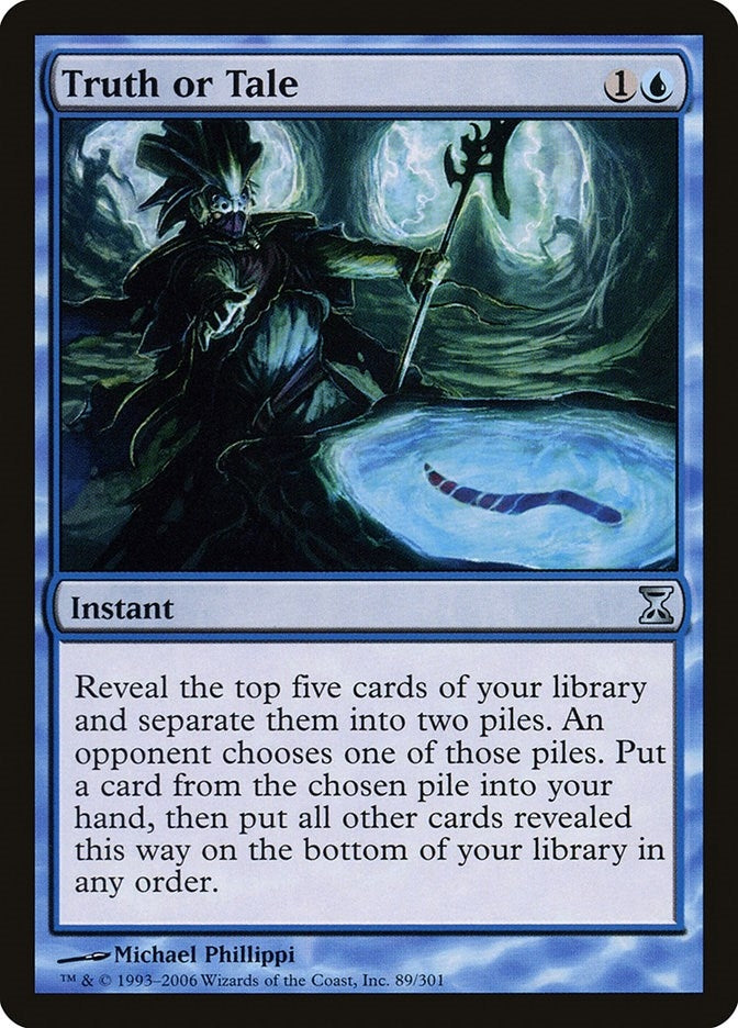 Image for Truth or Tale (Time Spiral) (89) - Magic: The Gathering