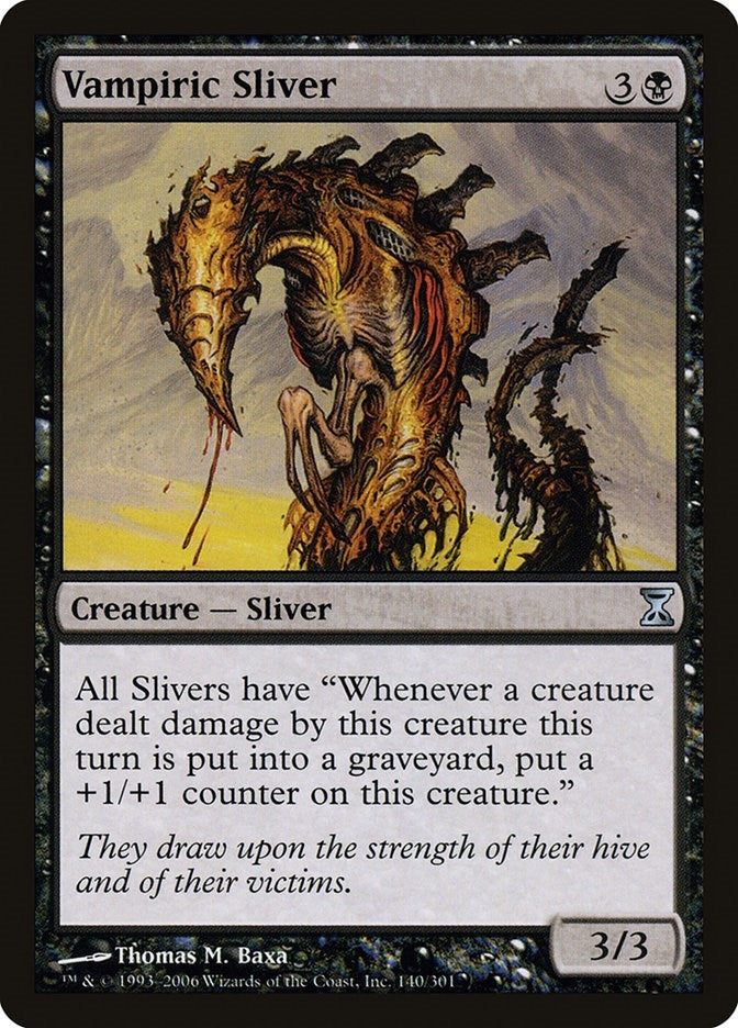 Image for Vampiric Sliver (Time Spiral) (140) - Magic: The Gathering