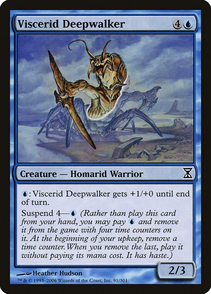 Image for Viscerid Deepwalker (Time Spiral) (91) - Magic: The Gathering