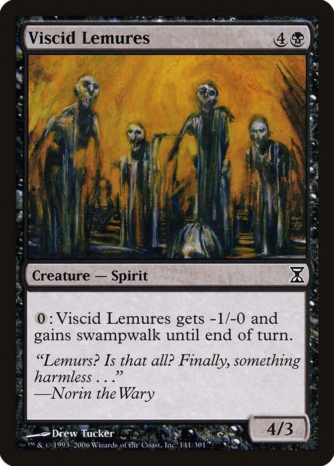 Image for Viscid Lemures (Time Spiral) (141) - Magic: The Gathering