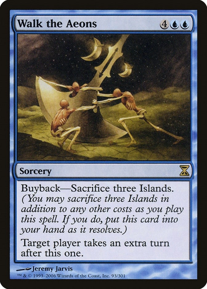 Image for Walk the Aeons (Time Spiral) (93) - Magic: The Gathering