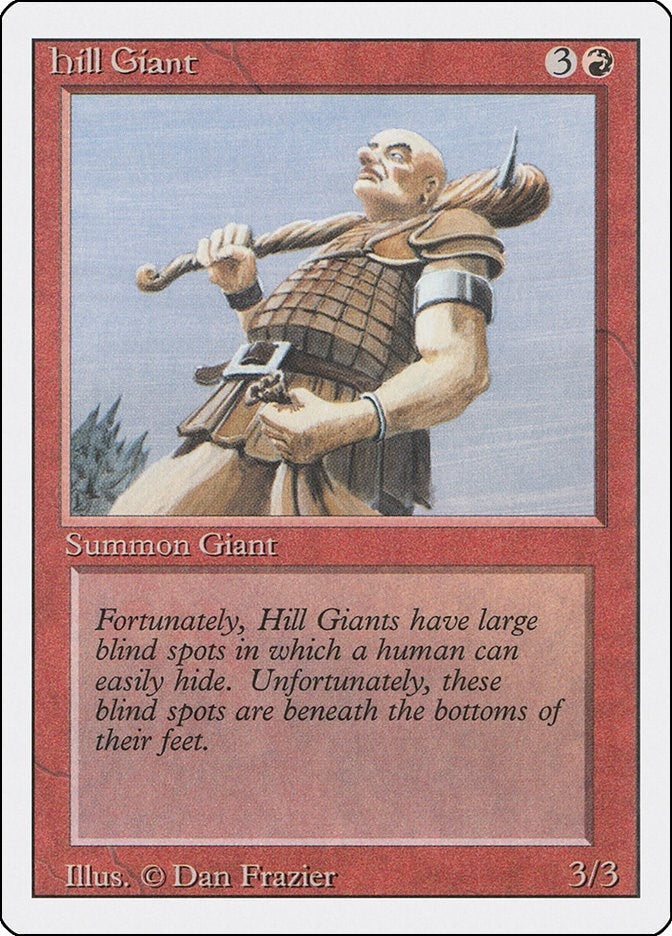 Image for Hill Giant (Revised Edition) - Magic: The Gathering