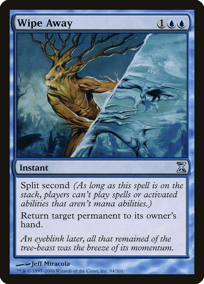 Image for Wipe Away (Time Spiral) (94) - Magic: The Gathering