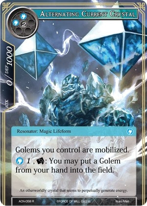 Image for Alternating Current Crystal (Ancient Nights) (ACN-058) - Force of Will