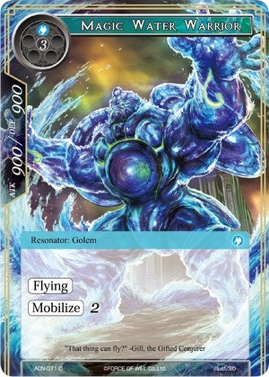 Image for Magic Water Warrior (Ancient Nights) (ACN-071) - Force of Will