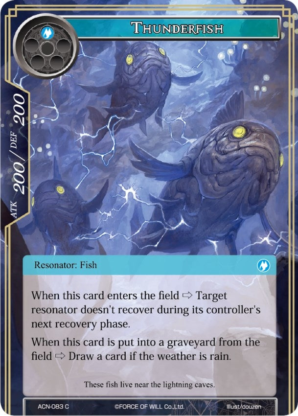 Image for Thunderfish (Ancient Nights) (ACN-083) - Force of Will