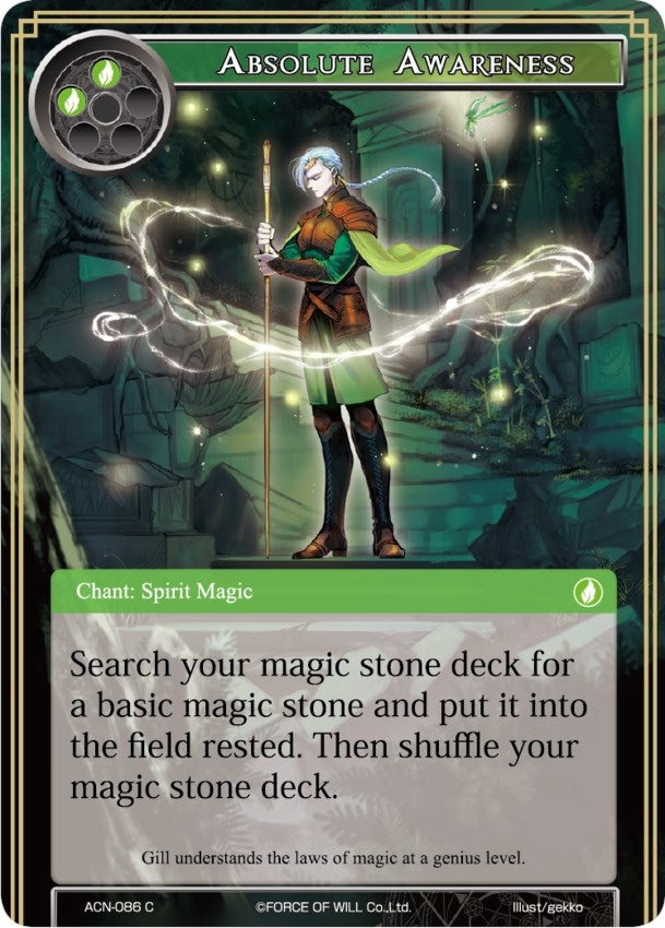 Image for Absolute Awareness (Ancient Nights) (ACN-086) - Force of Will