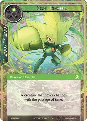 Image for Leaf Fighter (Ancient Nights) (ACN-100) - Force of Will