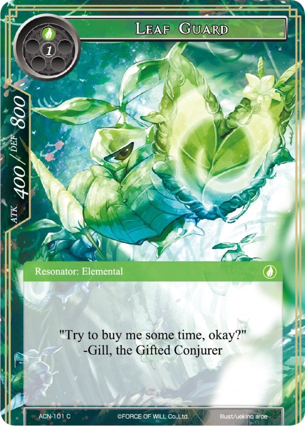 Image for Leaf Guard (Ancient Nights) (ACN-101) - Force of Will