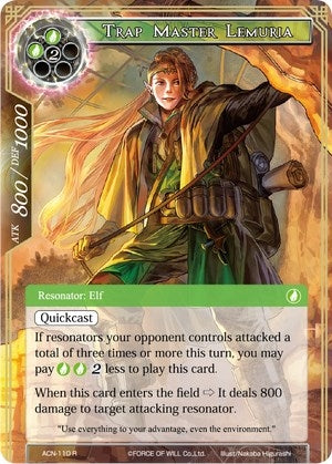 Image for Trap Master Lemuria (Ancient Nights) (ACN-110) - Force of Will