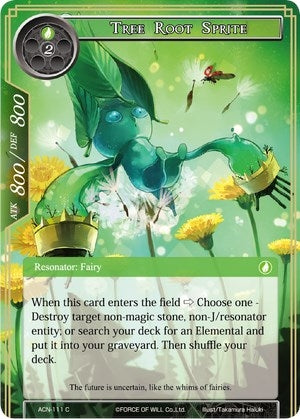 Image for Tree Root Sprite (Ancient Nights) (ACN-111) - Force of Will