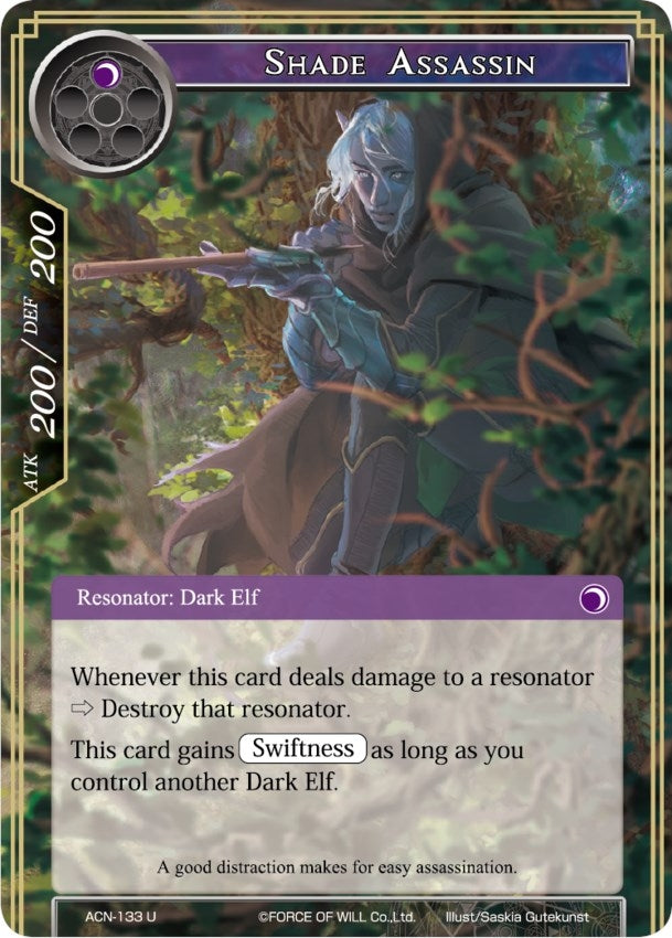Image for Shade Assassin (Ancient Nights) (ACN-133) - Force of Will