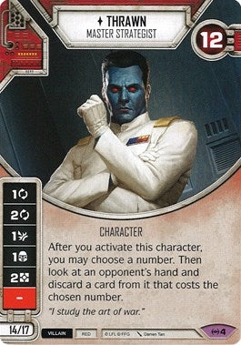 Image for Thrawn - Master Strategist (Empire at War) (4) - Star Wars: Destiny