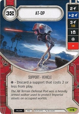 Image for AT-DP (Card Only) (Empire at War) (5) - Star Wars: Destiny