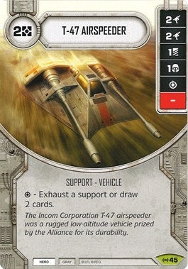 Image for T-47 Airspeeder (Empire at War) (45) - Star Wars: Destiny