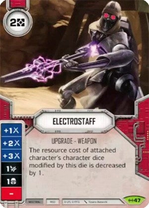 Image for Electrostaff (Card Only) (Empire at War) (47) - Star Wars: Destiny