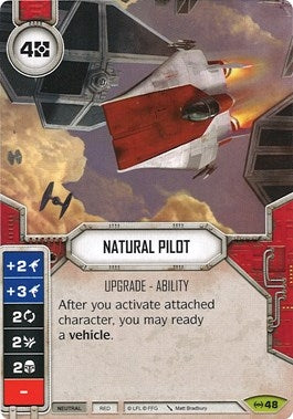 Image for Natural Pilot (Card Only) (Empire at War) (48) - Star Wars: Destiny