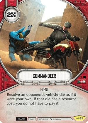 Image for Commandeer (Empire at War) (61) - Star Wars: Destiny