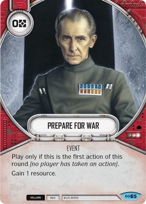 Image for Prepare for War (Empire at War) (65) - Star Wars: Destiny