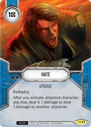 Image for Hate (Empire at War) (77) - Star Wars: Destiny