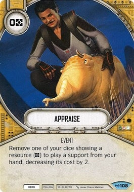 Image for Appraise (Empire at War) (108) - Star Wars: Destiny