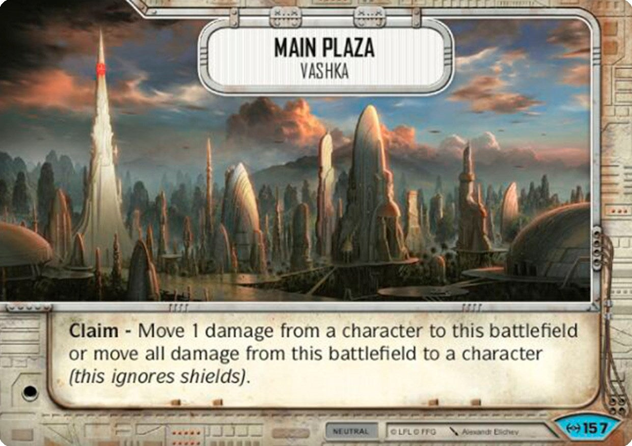 Image for Main Plaza - Vashka (Empire at War) (157) - Star Wars: Destiny