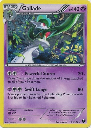 Image for Gallade - 61/135 (Cosmos Holo) (Blister Exclusives) (061/135) - Pokemon
