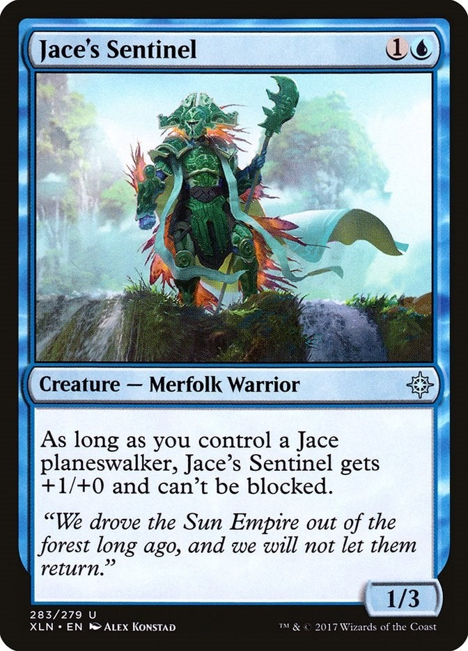Image for Jace's Sentinel (Ixalan) (283) - Magic: The Gathering