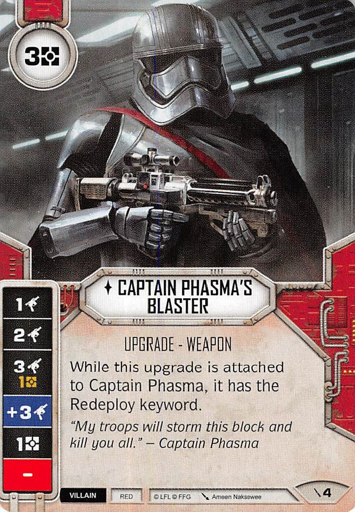 Image for Captain Phasma's Blaster (Two-Player Game) (4) - Star Wars: Destiny