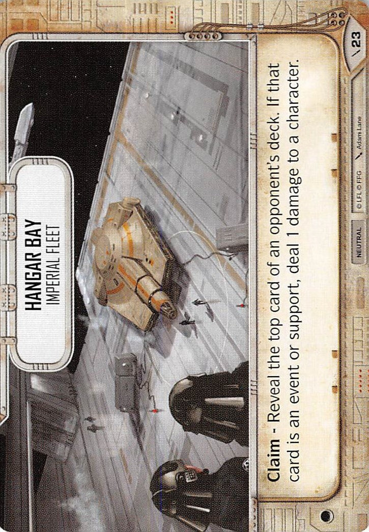 Image for Hangar Bay - Imperial Fleet (Two-Player Game) (23) - Star Wars: Destiny